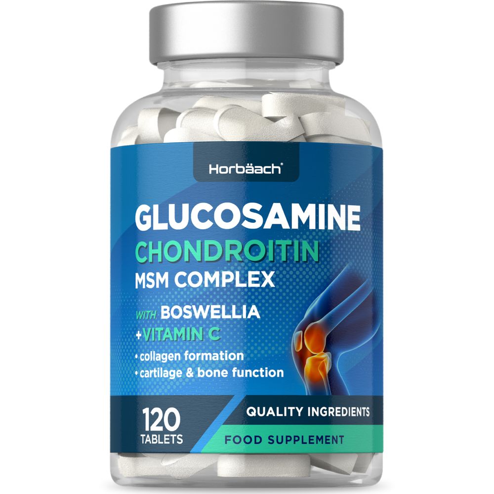Glucosamine and Chondroitin MSM Complex | 120 Tablets