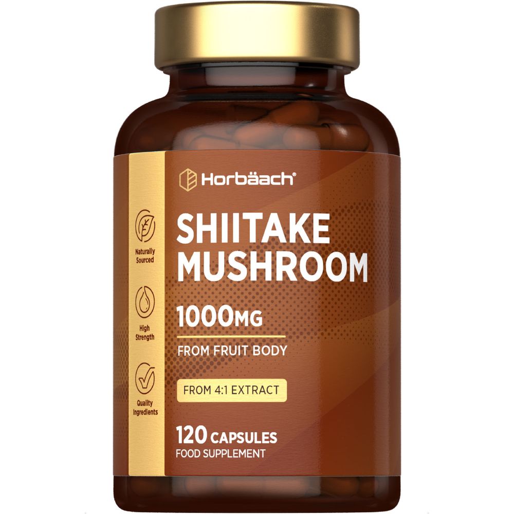 Shiitake Mushroom 1000 mg | 120 Capsules