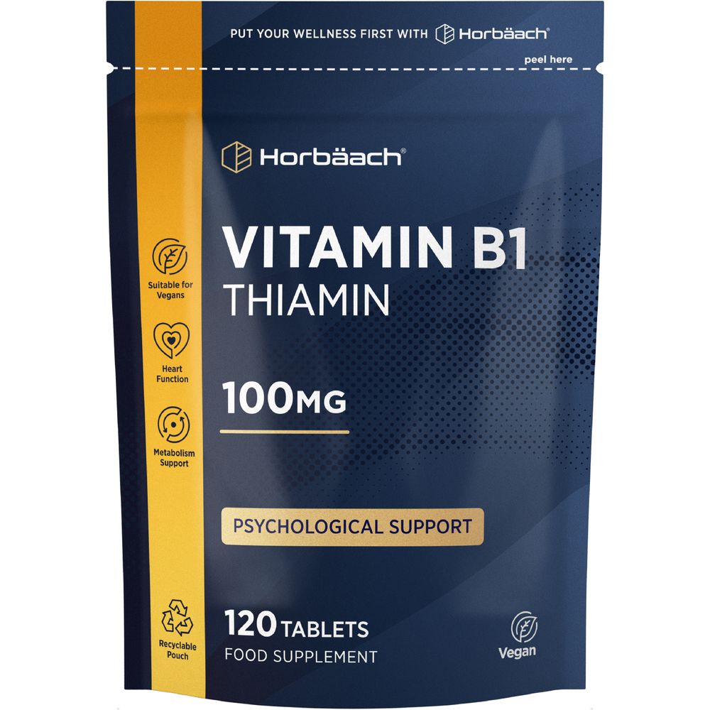 Vitamin B1 Thiamine 100 mg | 120 Tablets