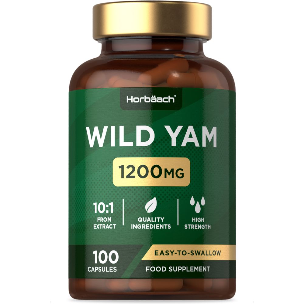 Wild Yam 1200 mg |100 Capsules