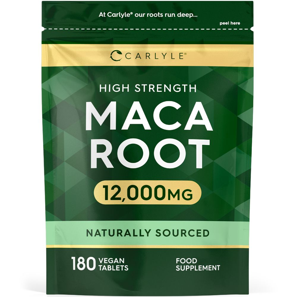 Maca Root 12,000 mg | 180 Tablets
