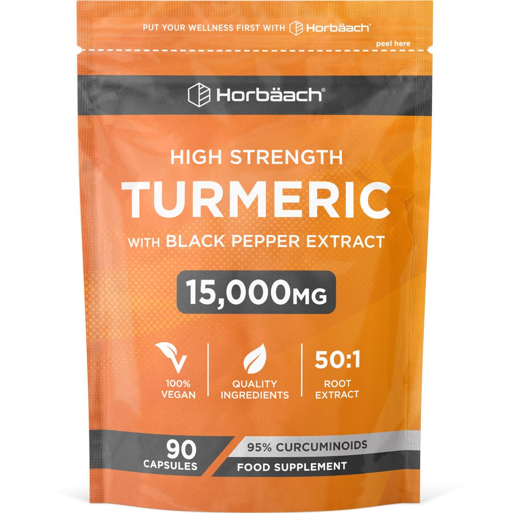 Turmeric 15,000 mg | 90 Capsules 