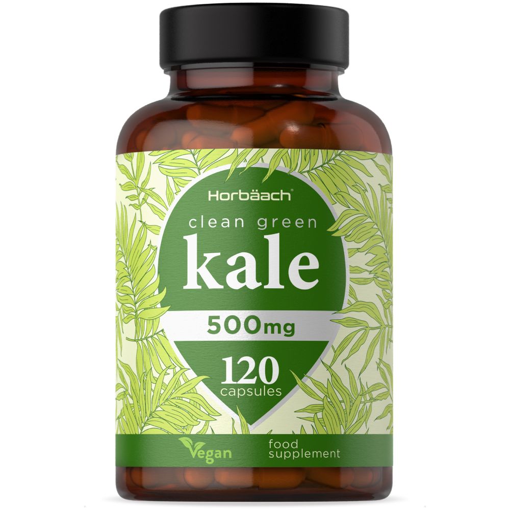 Green Kale 500 mg | 120 Capsules