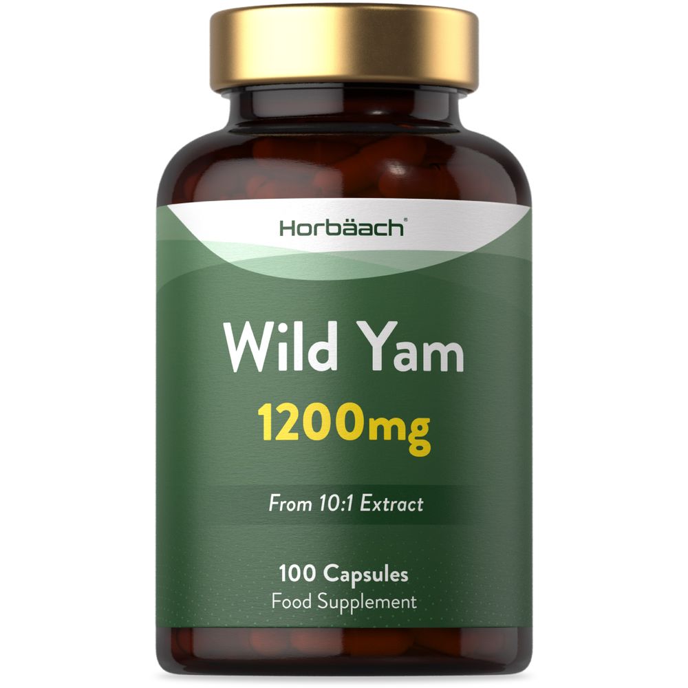 Wild Yam 1200 mg |100 Capsules