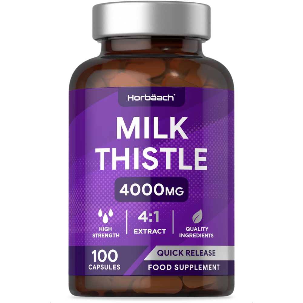 Milk Thistle 4000 mg | 100 Capsules