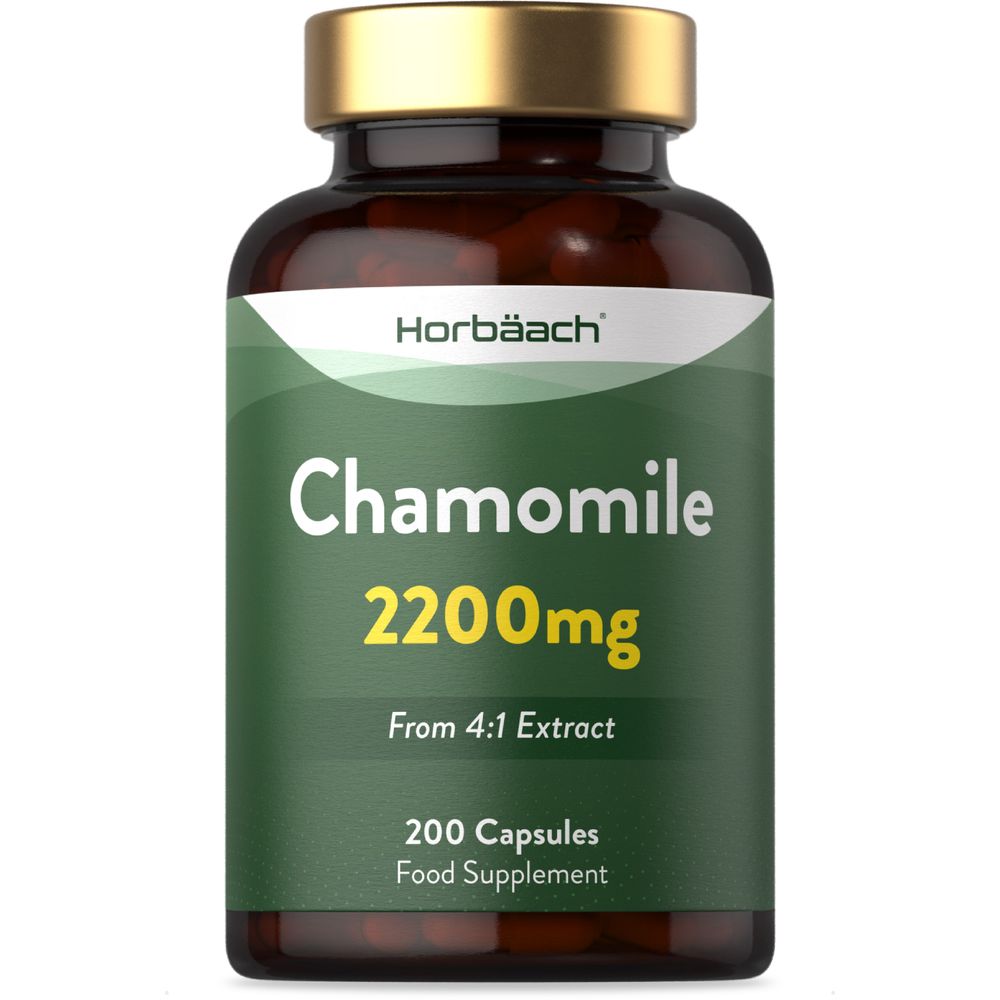 Chamomile Flower 2200 mg | 200 Capsules