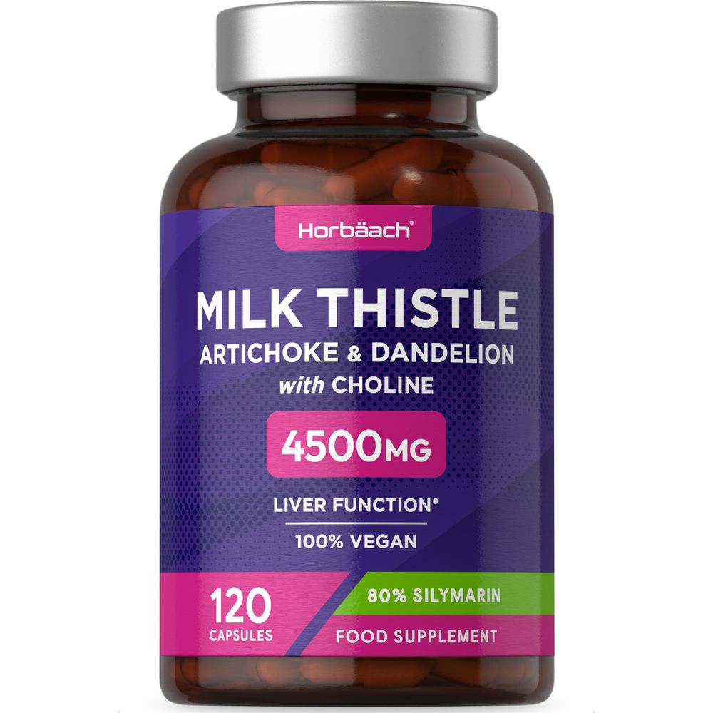 Milk Thistle Complex 4500 mg | 120 Capsules