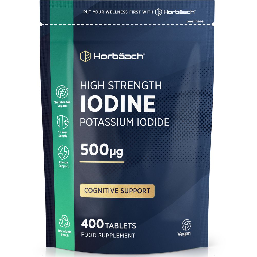 Iodine 500 mcg | 180 Tablets
