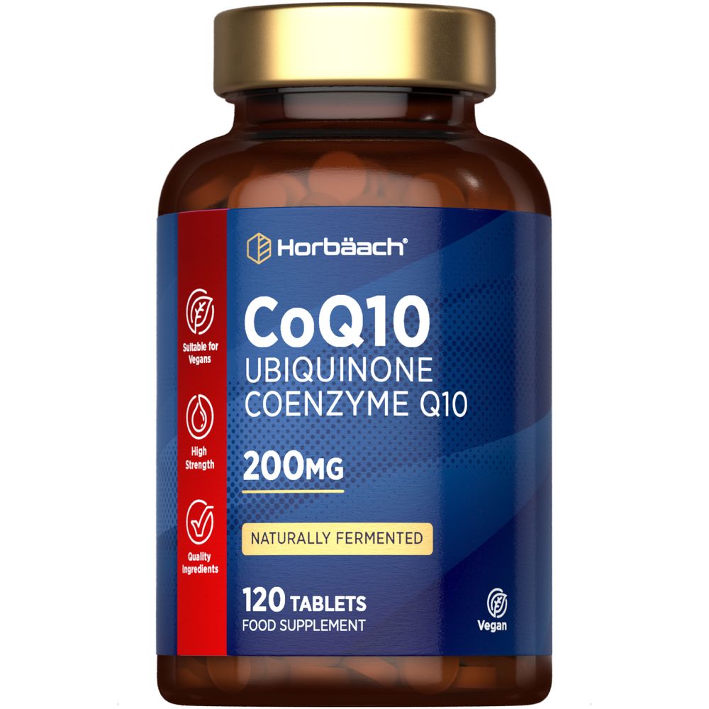 CoQ10 Coenzyme Q10 200 mg | 120 Tablets