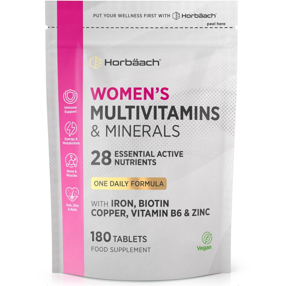 Multivitamins and Minerals for Women | 180 Tablets