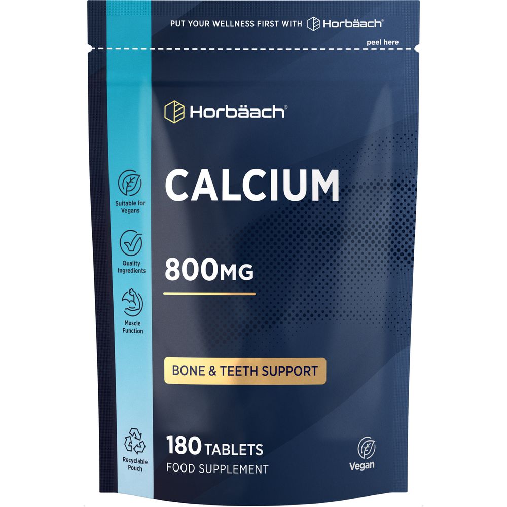 Calcium Carbonate 800 mg | 180 Tablets