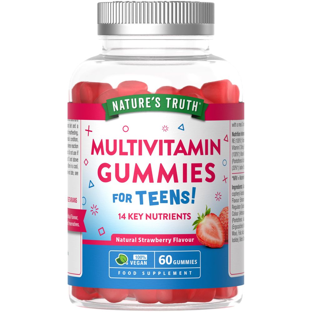 Multivitamins for Teens | 60 Gummies