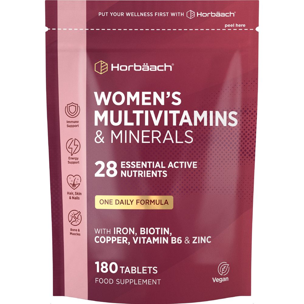 Multivitamins and Minerals for Women | 180 Tablets