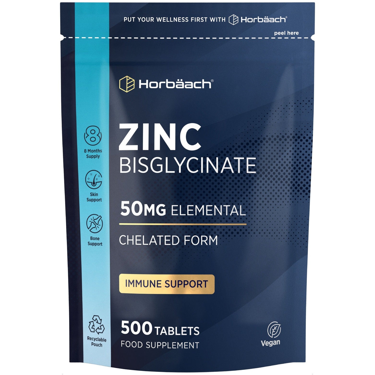 Zinc 25 mg | 500 Tablets