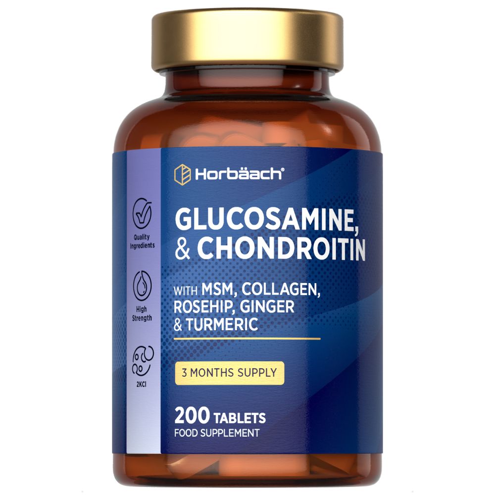Glucosamine and Chondroitin Complex | 200 Tablets
