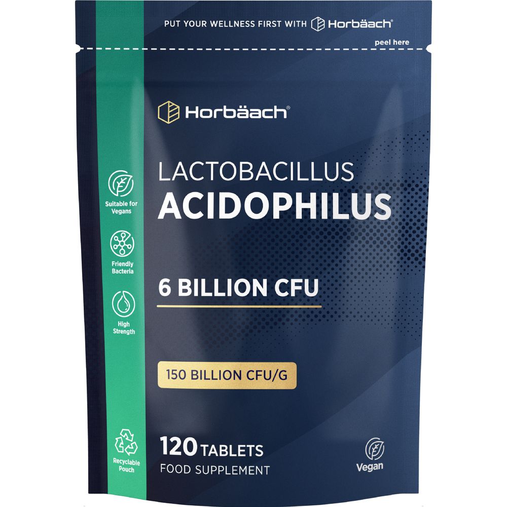 Acidophilus 6 Billion CFU | 120 Tablets