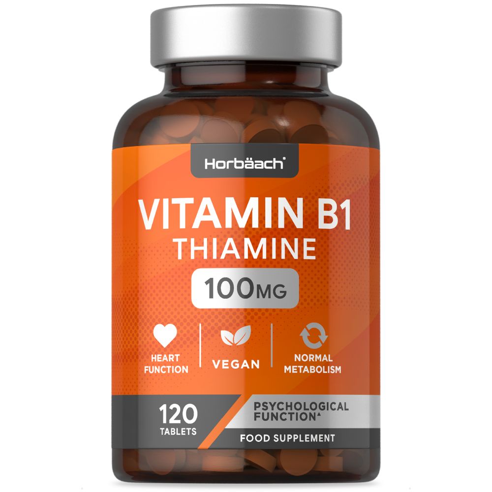Vitamin B1 Thiamine 100 mg | 120 Tablets