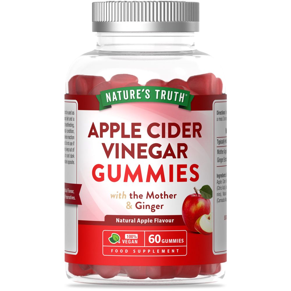 Apple Cider Vinegar with The Mother | 60 Gummies