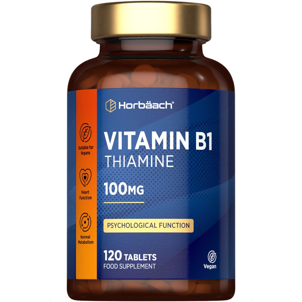 Vitamin B1 Thiamine 100 mg | 120 Tablets