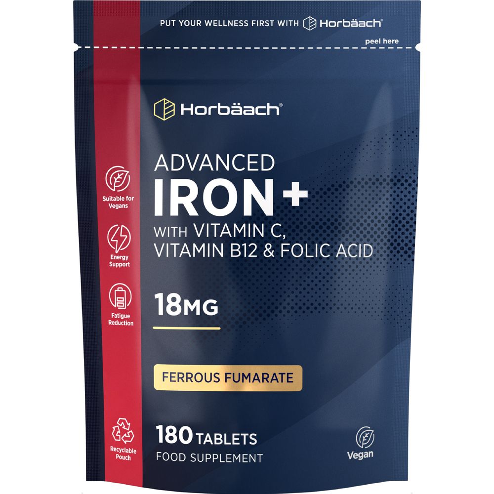 Iron Complex 18 mg | 180 Tablets