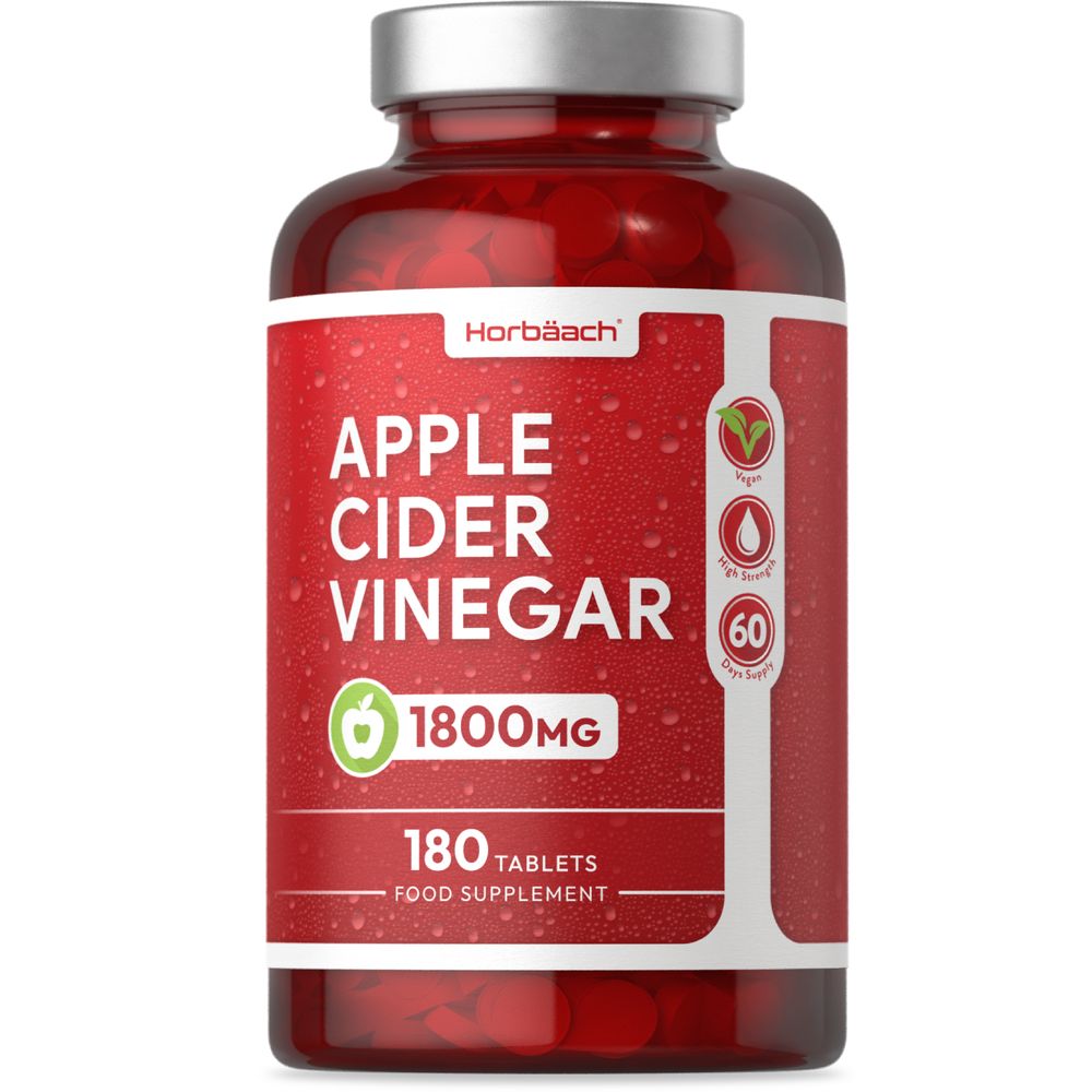 Apple Cider Vinegar 1800 mg | 180 Capsules