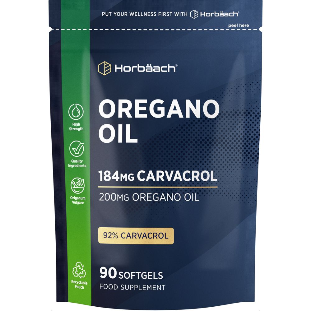 Oregano Oil 200 mg | 90 Softgels