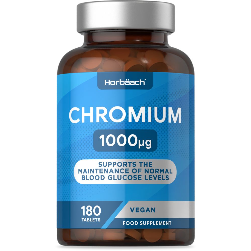 Chromium Picolinate 1000 mcg | 180 Tablets