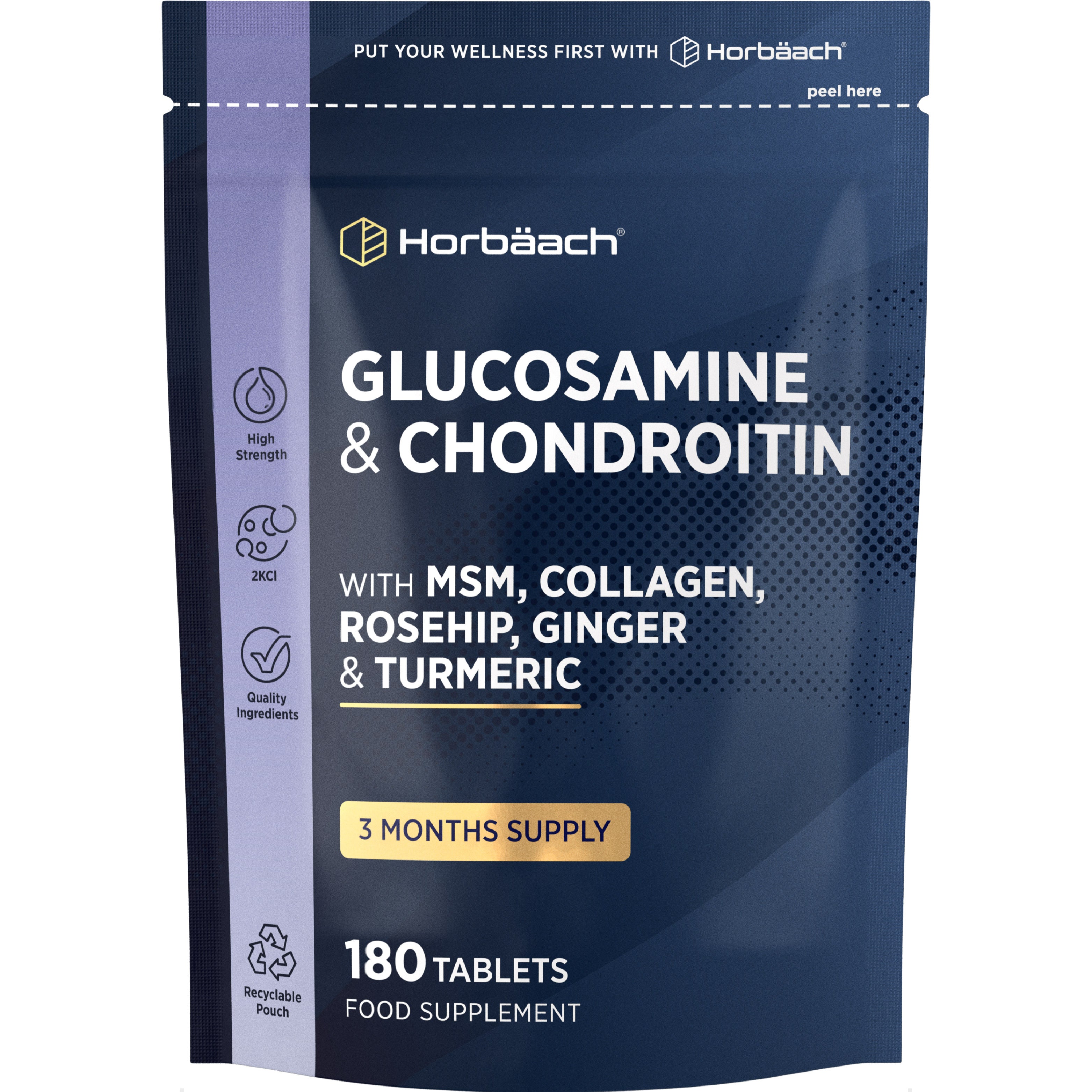 Glucosamine and Chondroitin Complex | 180 Tablets