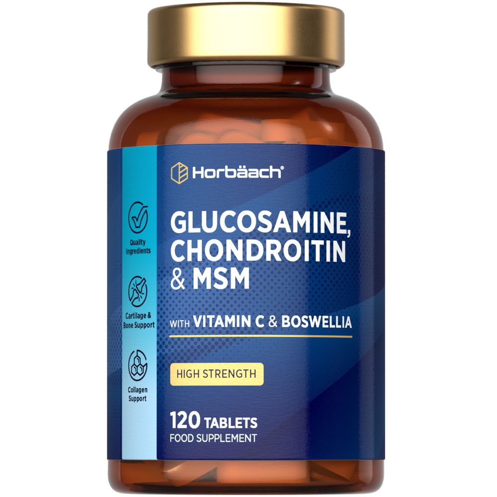 Glucosamine and Chondroitin MSM Complex | 120 Tablets