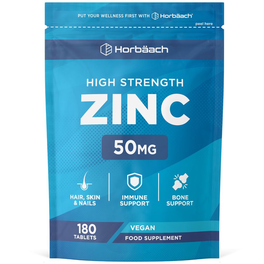 Zinc 50 mg | 180 Tablets