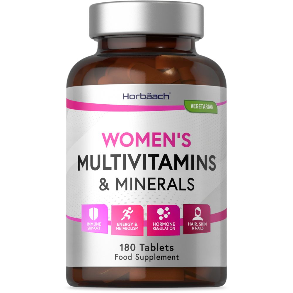 Multivitamins and Minerals for Women | 180 Tablets