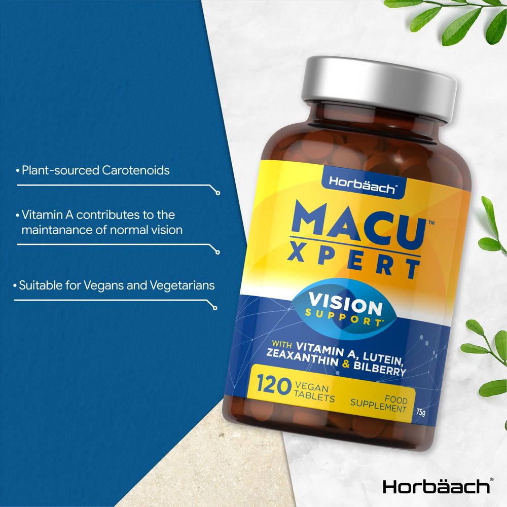 MacuXpert Vision Support Complex | 120 Tablets