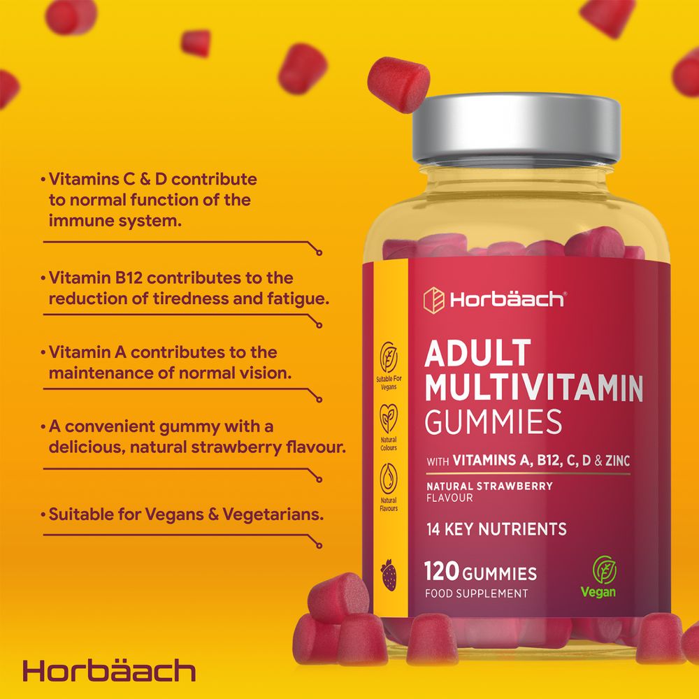 Multivitamins for Adults | 120 Gummies