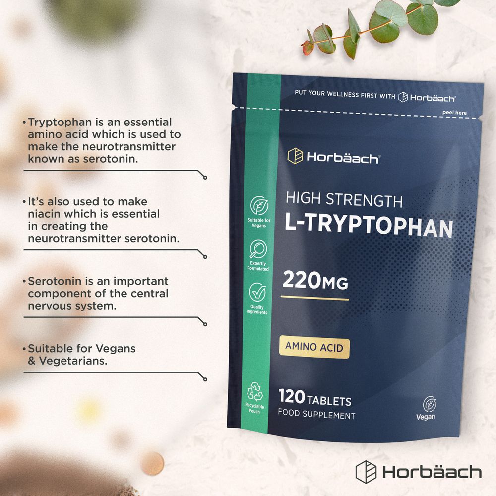 L-Tryptophan 220 mg | 120 Tablets