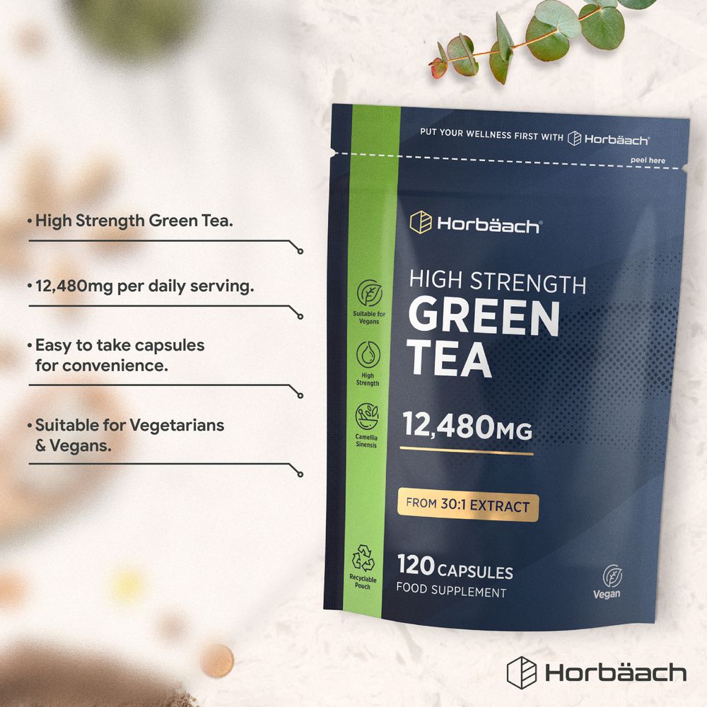 Green Tea 12,480 mg | 120 Capsules