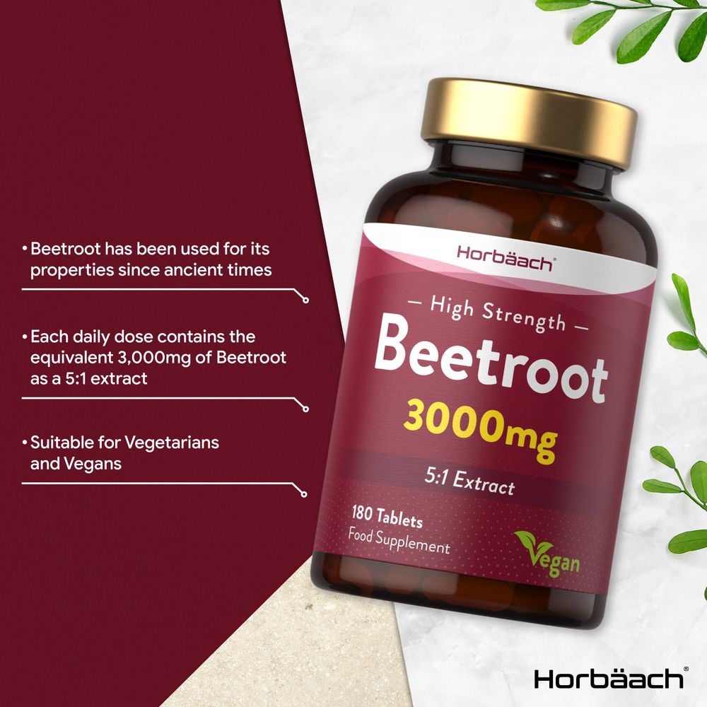 Beetroot 3000 mg | 180 Tablets