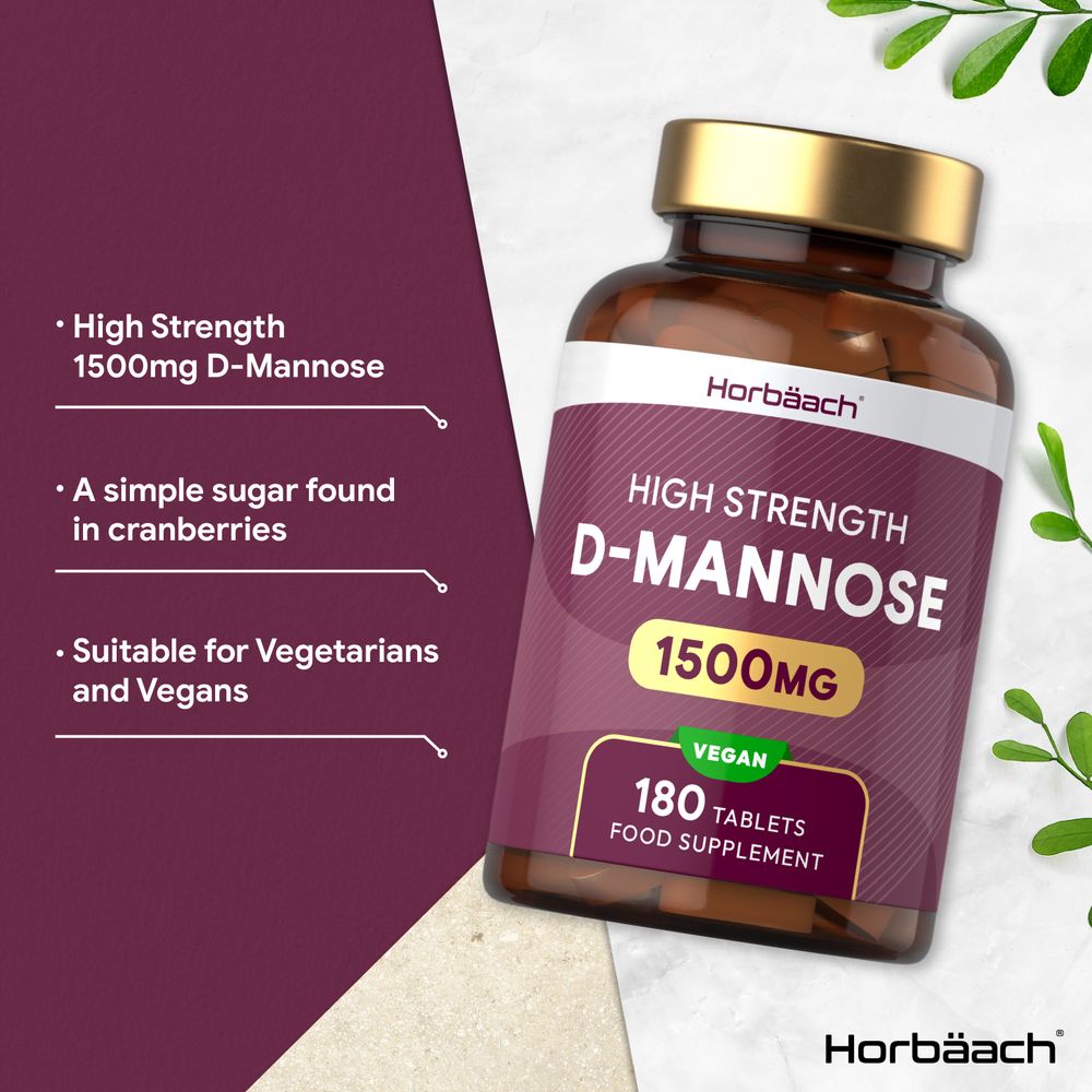 D-Mannose 1500 mg | 180 Tablets