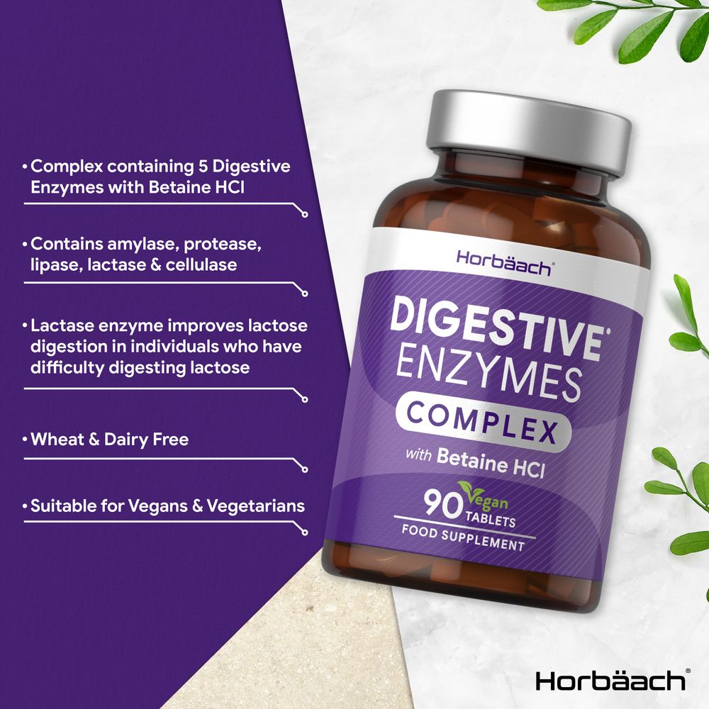 Digestive Enzymes Complex | 90 Tablets