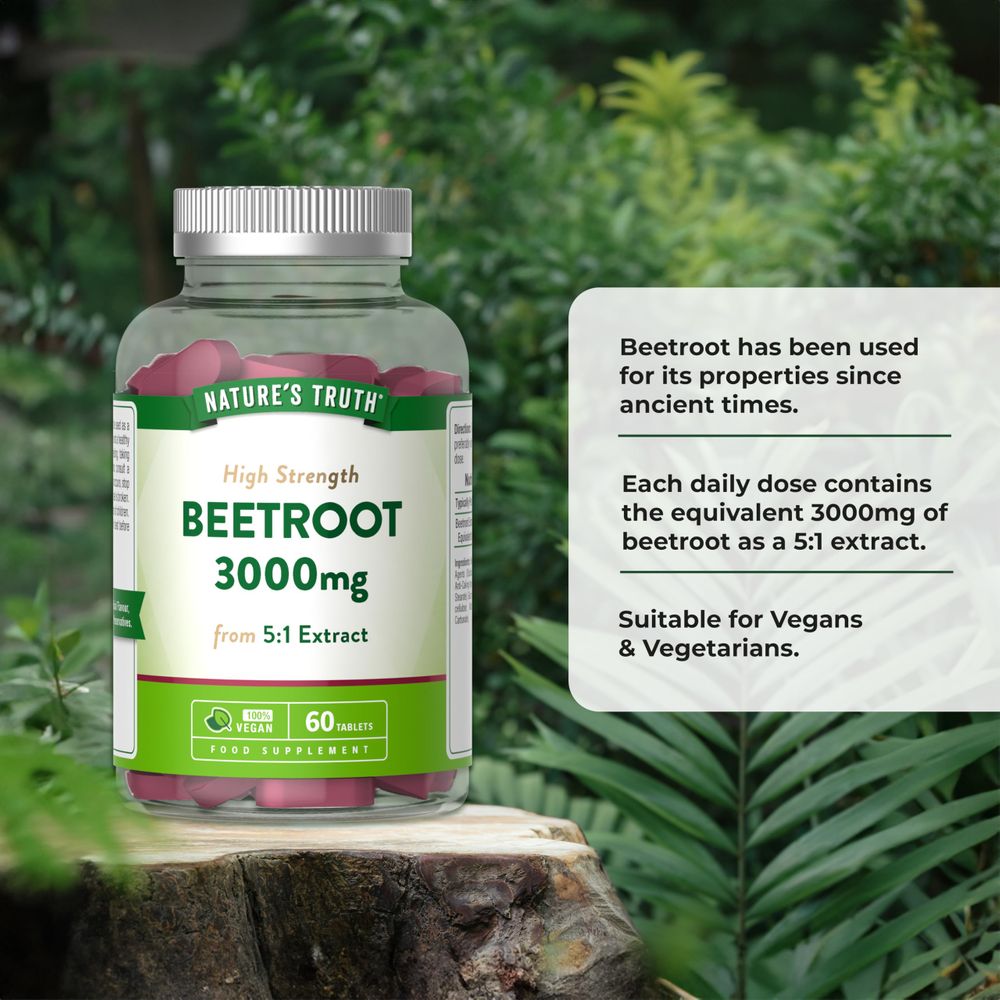 Beetroot 3000 mg | 60 Tablets