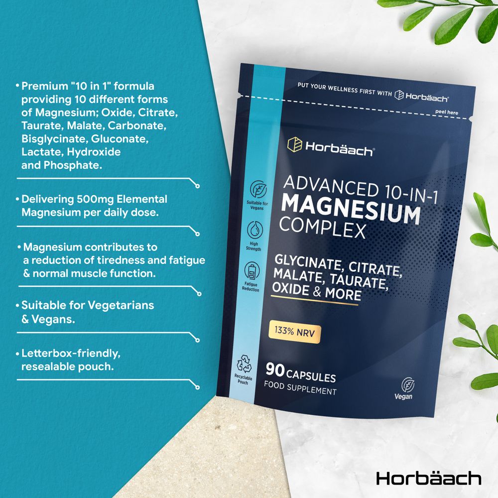Magnesium Complex 500 mg | 90 Capsules