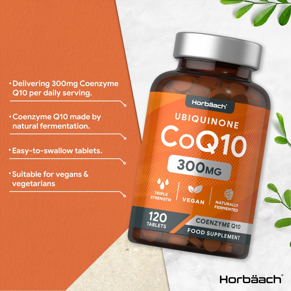 Ubiquinone CoQ10 300 mg | 120 Tablets