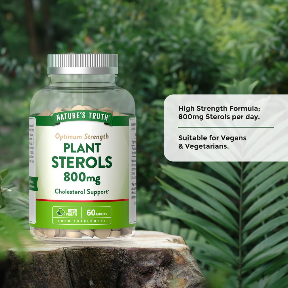 Plant Sterols 800 mg | 60 Tablets