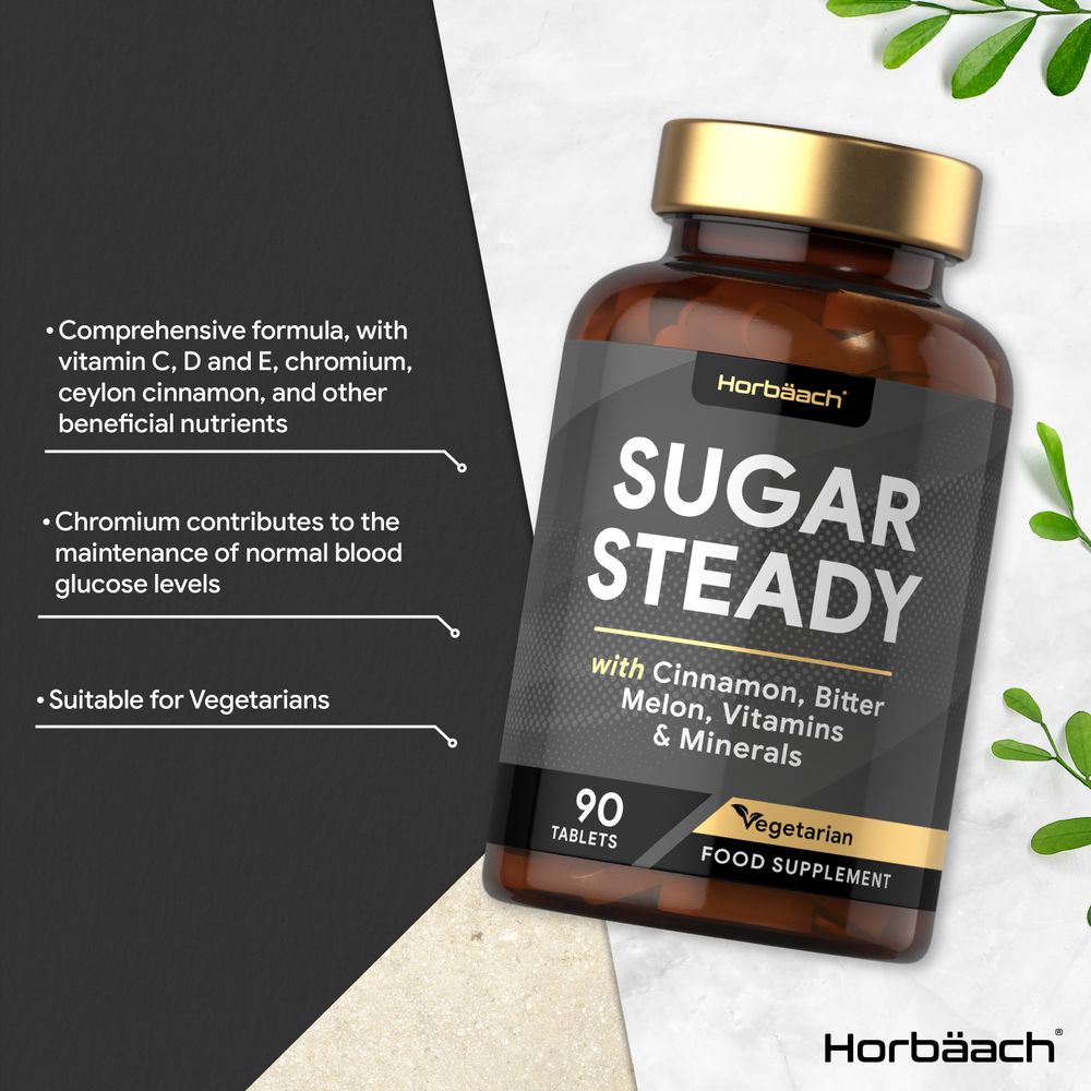 Sugar Steady Complex | 90 Tablets