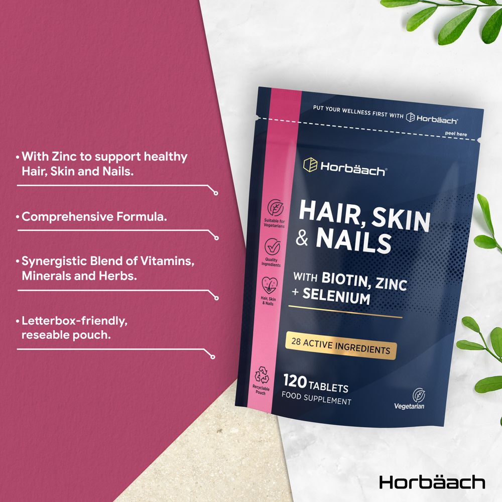 Hair Skin and Nails Complex | 120 Tablets