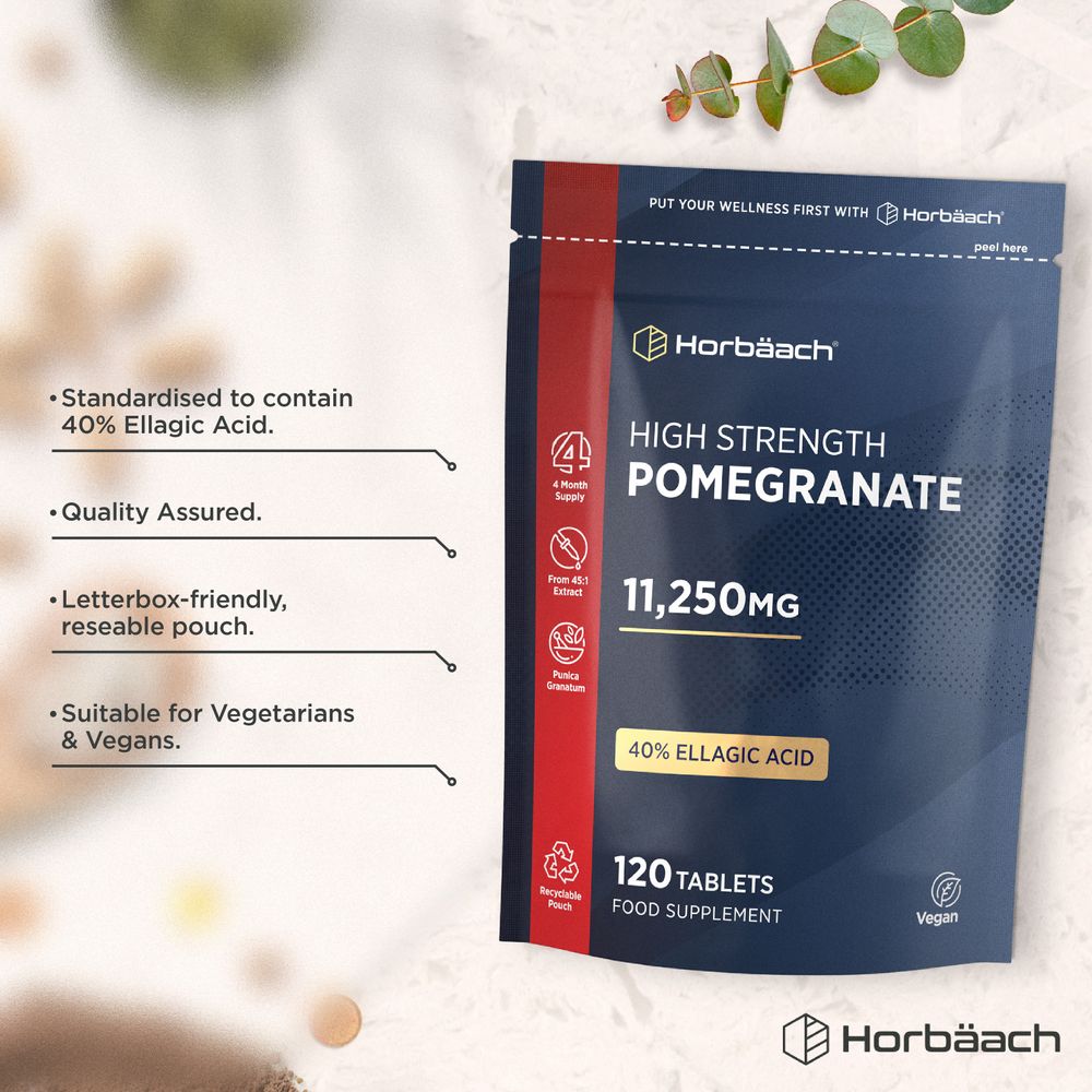 Pomegranate 11250 mg | 120 Tablets