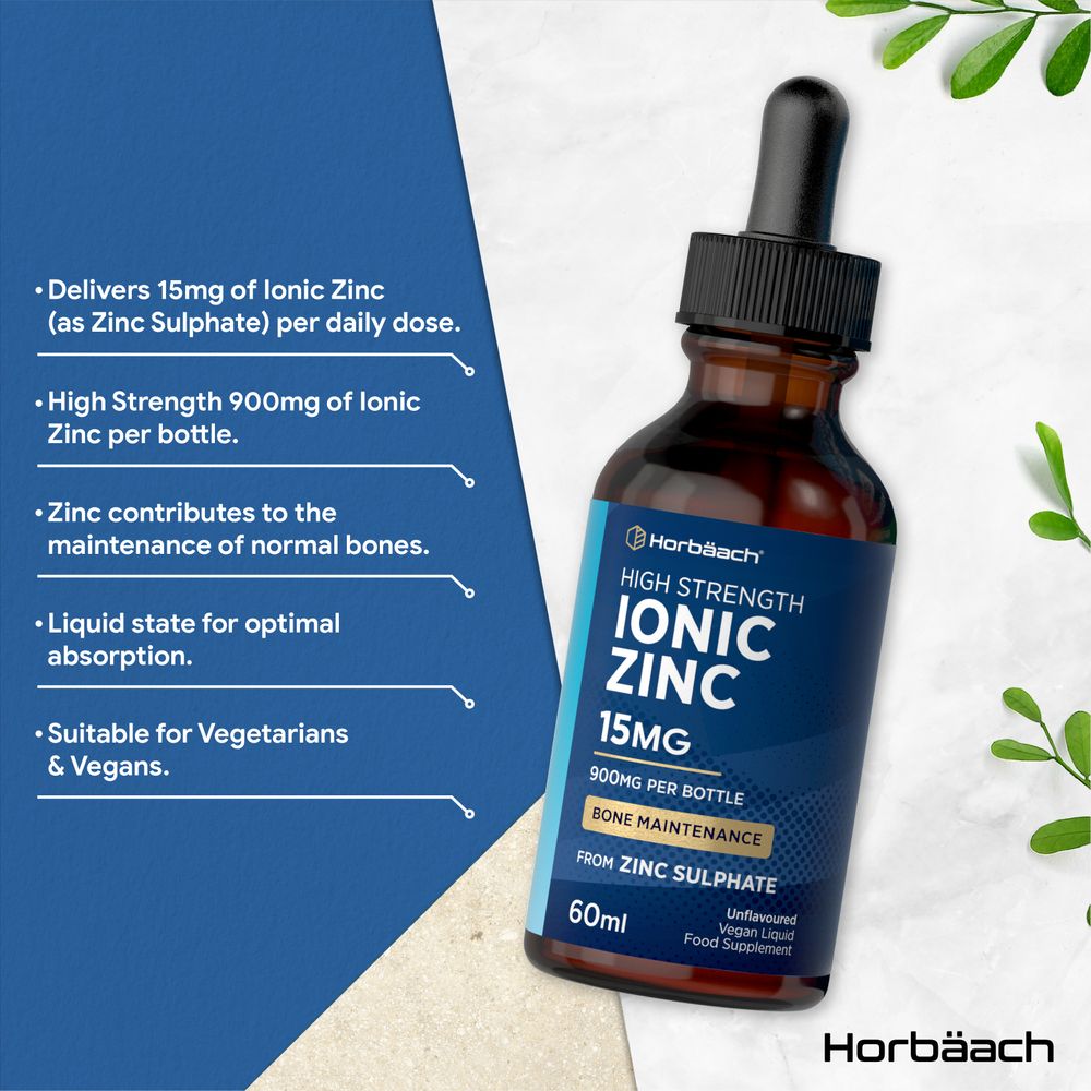 Ionic Zinc Liquid 15 mg | 60 mL