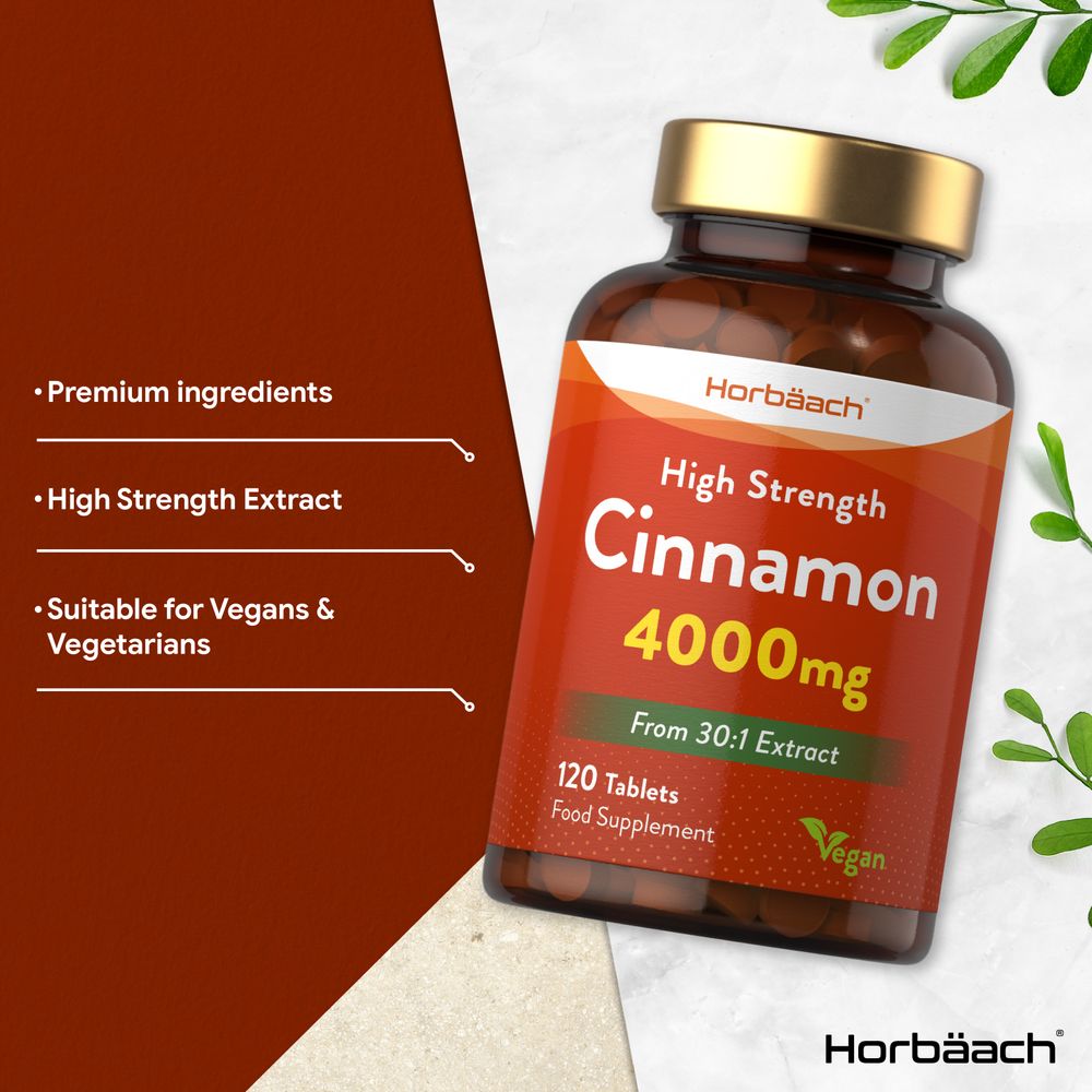 Cinnamon 4000 mg | 120 Tablets