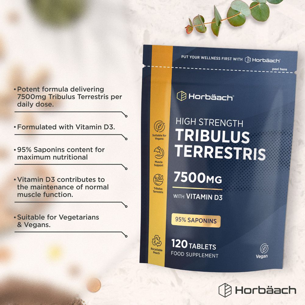 Tribulus Terrestris 7500 mg | 120 Tablets