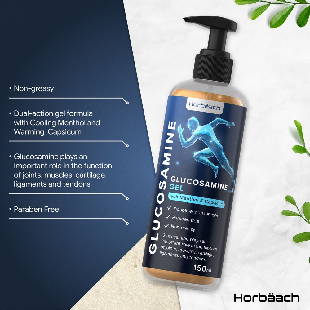 Glucosamine Gel with Menthol and Capsicum | 150 mL