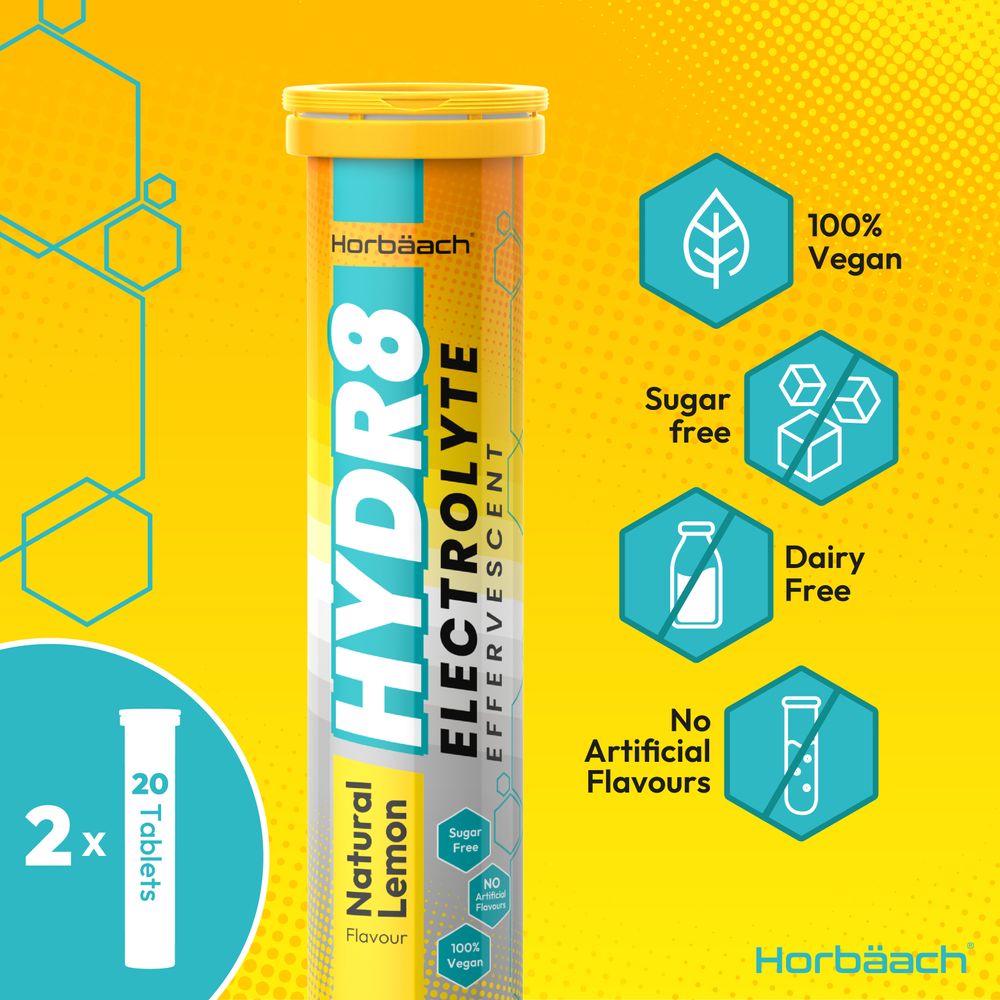 Hyrd8 Electrolyte Tablets | 40 Effervescent Tablets